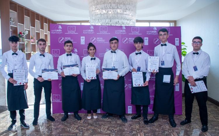 Azərbaycanda ilk dəfə olaraq Restoran Xidməti üzrə Yarış keçirilib 