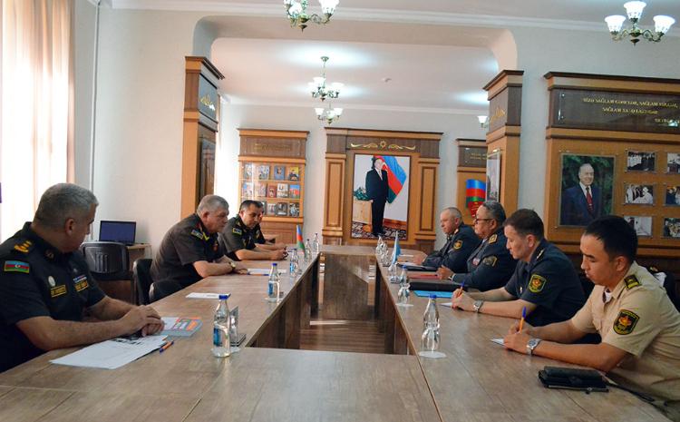 A delegation of the Republic of Kazakhstan visited the National Defense University 