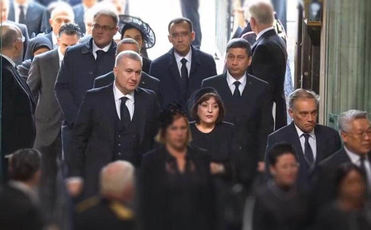 Sahiba Gafarova Attended Farewell Ceremony for Queen Elisabeth II 