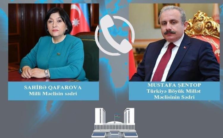 Chairman of GNAT Calls Chair of Milli Majlis Sahiba Gafarova 