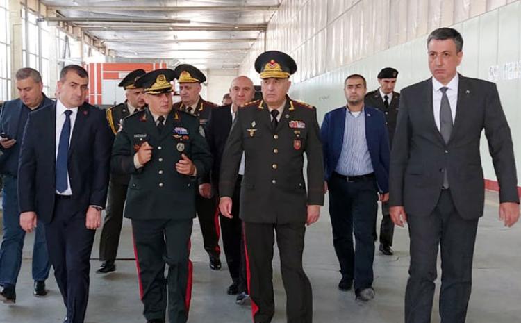 The Chief of the General Staff of the Azerbaijan Army visited the National Training Center in Georgia 