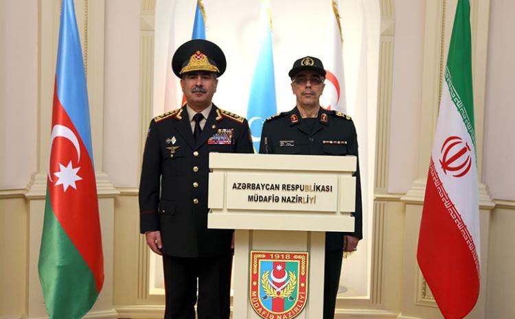 Minister of Defense of Azerbaijan and the Chief of the General Staff of the Armed Forces of Iran had a telephone conversation 