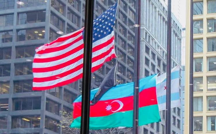 Azerbaijani flag was raised in Chicago 