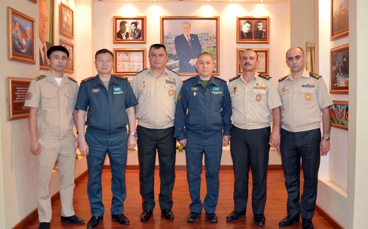 Kazakh delegation is visiting Azerbaijan - VIDEO
