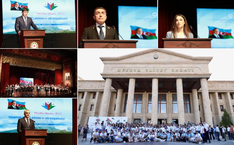 В Нахчыване состоялась церемония открытия IV Летнего лагеря диаспорской молодежи 