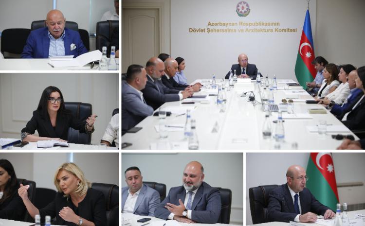 Azərbaycan Respublikasının Dövlət Şəhərsalma və Arxitektura Komitəsi yanında İctimai Şuranın növbəti iclası keçirilib 