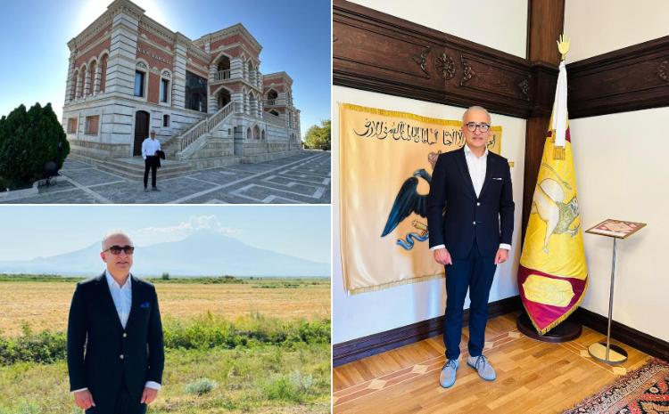 Descendant of Iravan Khan arrived in Nakhchivan 
