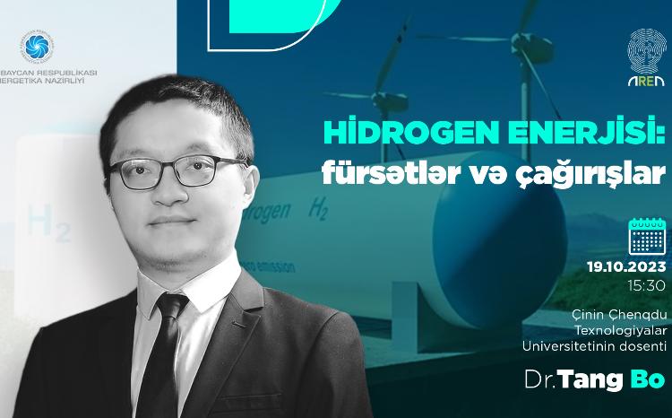 "Hidrogen enerjisi: fürsətlər və çağırışlar" mövzusunda vebinar keçiriləcək 