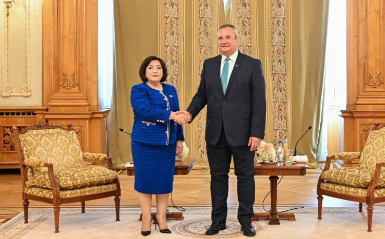 Sahibə Qafarova Rumıniya Parlamenti Senatının sədri ilə görüşüb 