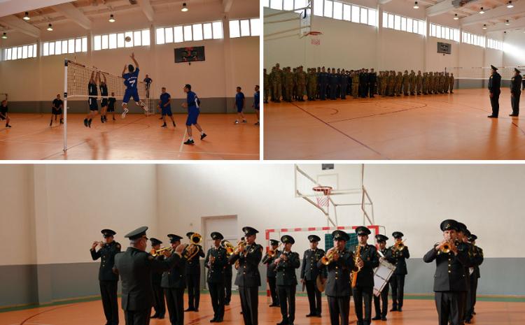 Стартовало всеармейское первенство по волейболу 