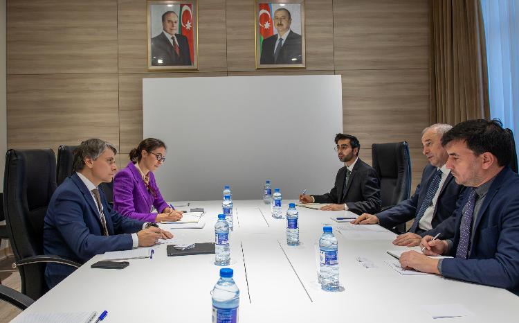 A meeting with Deputy Executive Secretary of UNECE was held at the Ministry of Energy 