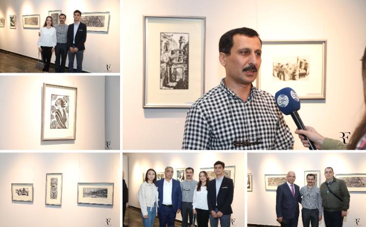 Sabir Qasımovun "Ömrün 50-ci payızı" adlı sərgisi keçirildi - FOTO