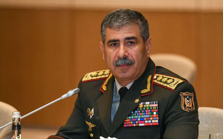 Azerbaijan Defense Minister expressed his condolences to the Kyrgyz side 