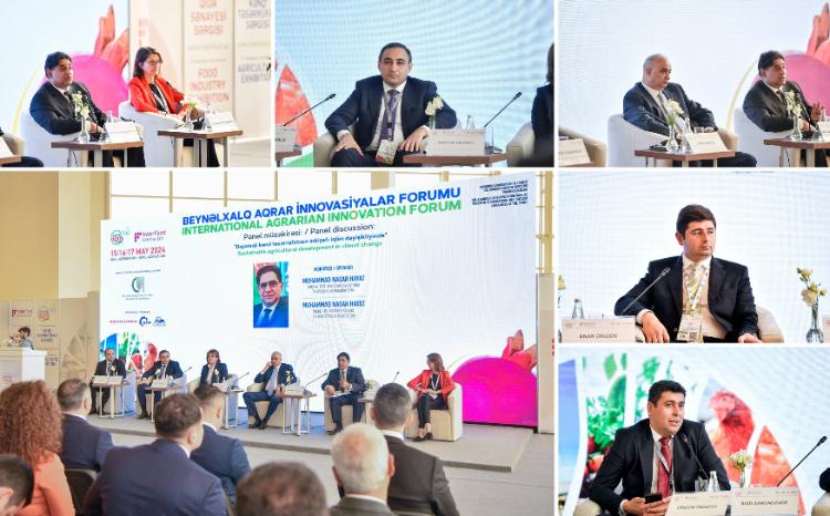 “Caspian Agro 2024” sərgisi çərçivəsində “Beynəlxalq Aqrar İnnovasiya Forumu” keçirilir 