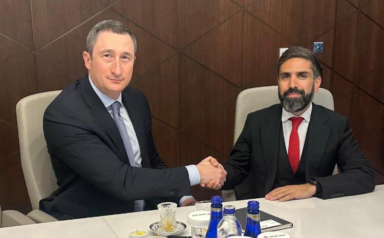SOCAR President Meets with the Chief Executive Officer of Naftogaz 