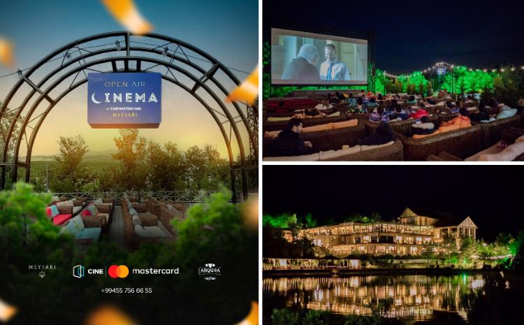 “CineMastercard” in Shamakhi city shows films in the open air 