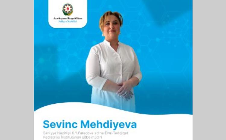 Севиндж Мехдиева: «Физиологическая желтуха у новорожденных детей является нормальным и временным состоянием, которая в большинстве случаев проходит сама по себе» 