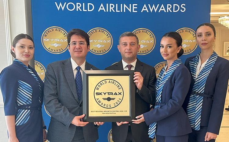 AZAL вновь признан лучшей авиакомпанией в Центральной Азии и СНГ 