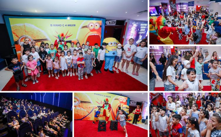 "CineMastercard" hosted a children's holiday with a screening of the cartoon "Despicable Me 4" - VIDEO