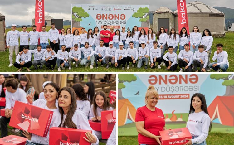A Summer Camp for Children of Martyrs Was Organized with the Support of "Bakcell" 