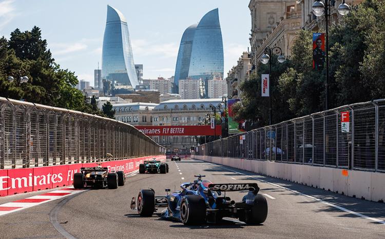 Baku City Circuit Operations Company's Update: This section of Neftchilar Avenue will be restricted to traffic 