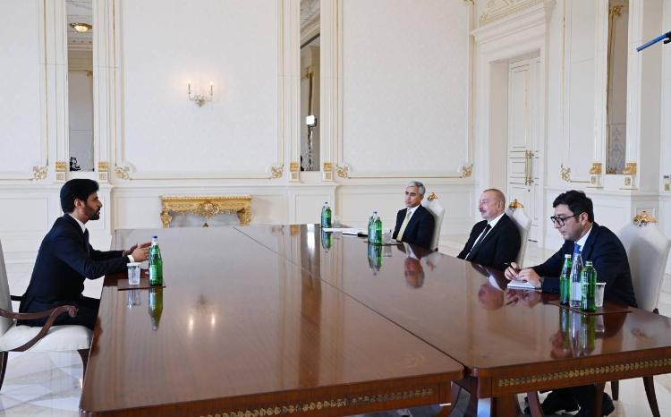 Ilham Aliyev received President of International Automobile Federation 