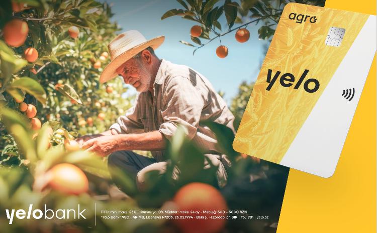 Agro Credit Card for farmers with a 12-month grace period 