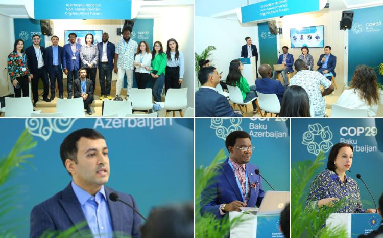 “Yaşıl Dialoq: İnnovasiya və Beynəlxalq Əməkdaşlıq Platforması” layihəsi çərçivəsində panel müzakirələr davam edir 