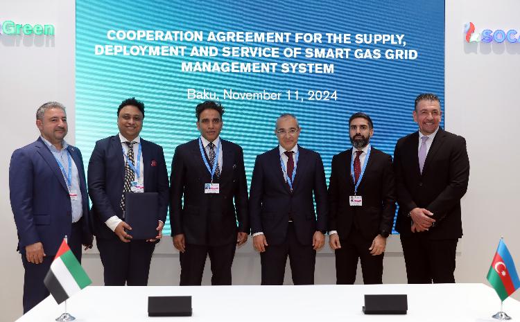 COP29 çərçivəsində SOCAR ilə “IntelliGrid” arasında Ağıllı Qaz Şəbəkəsinin İdarəetmə Sisteminin tətbiqinə dair Saziş imzalanıb - VİDEO