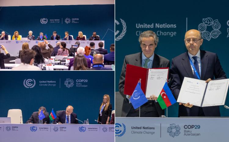Memorandum of Understanding between the Ministry of Energy and the International Atomic Energy Agency was signed at COP29 