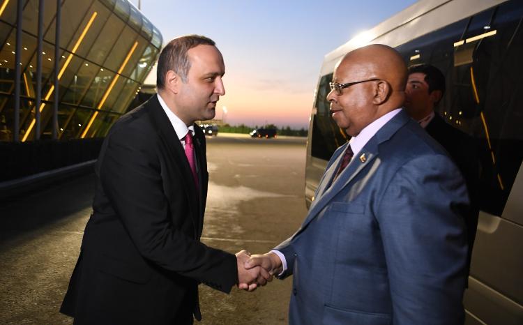 Speaker of Parliament of Zimbabwe Arrives in Azerbaijan 