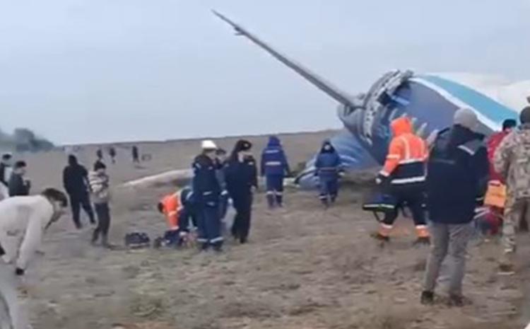 АЗАЛ: В разбившемся самолете находились 67 человек 