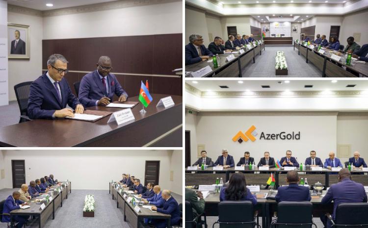 Meeting with the delegation from the Republic of Guinea-Bissau at AzerGold CJSC 