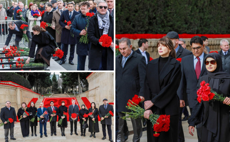 UN Resident Coordinator in Azerbaijan visits Alley of Martyrs 