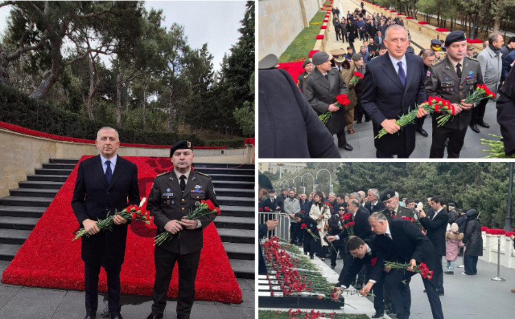 Georgian ambassador to Baku visits Martyrs' Alley 