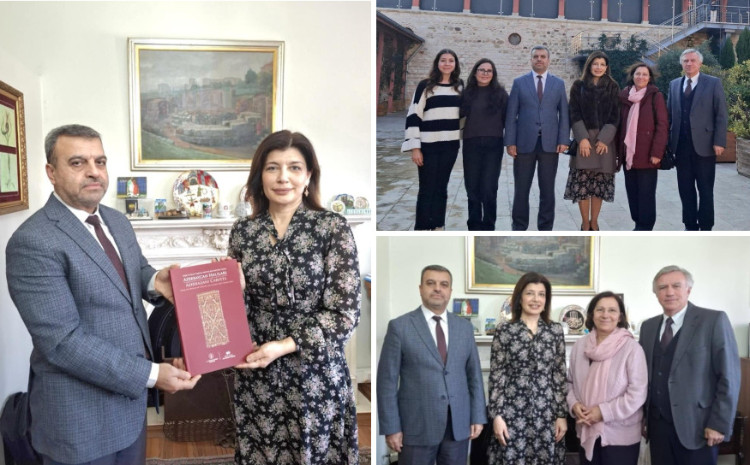 Gunay Afandiyeva Meets with Director of Istanbul Turkish and Islamic Arts Museum 