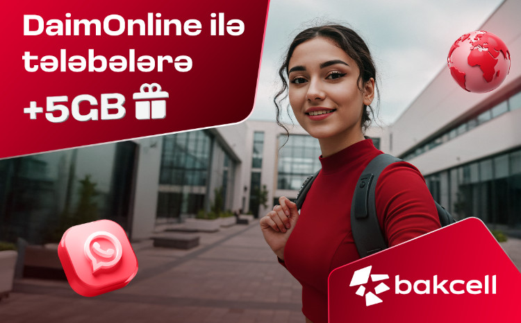 Bakcell gifts students 5GB with DaimOnline! 