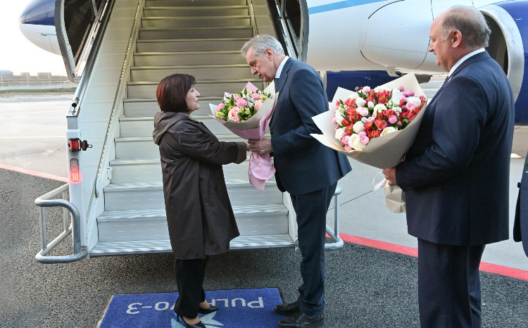 Speaker of Milli Majlis Sahiba Gafarova Arrives in Russian Federation on a Working Visit 