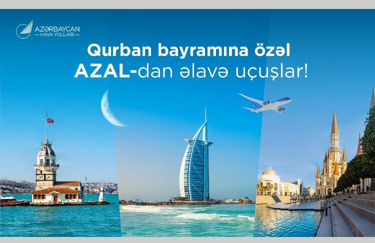 AZAL увеличит количество рейсов на праздник Гурбан байрам 