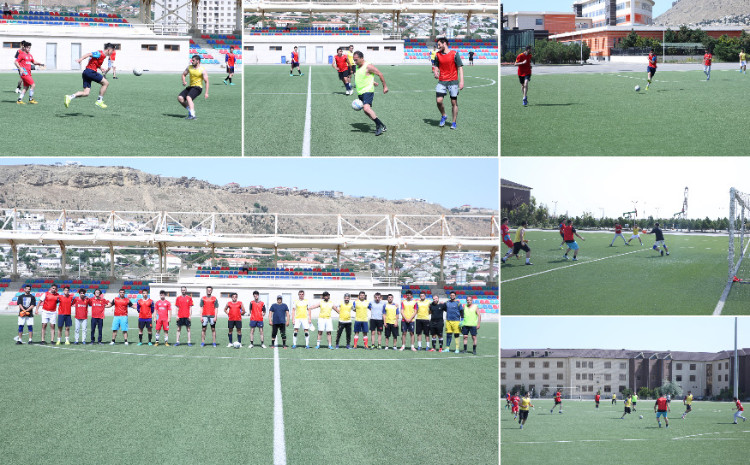 BHOS hosted a traditional farewell football match between graduating students, faculty and administrative staff 