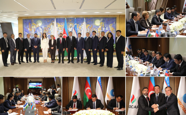 Production Sharing Agreement Signed Between the SOCAR–Uzbekneftegaz Consortium and the Government of Uzbekistan for Exploration, Development, and Production of the “Ustyurt” Investment Blocks 