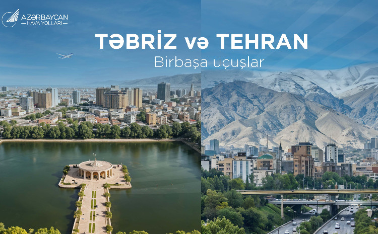 AZAL launches flights to two cities in Iran 