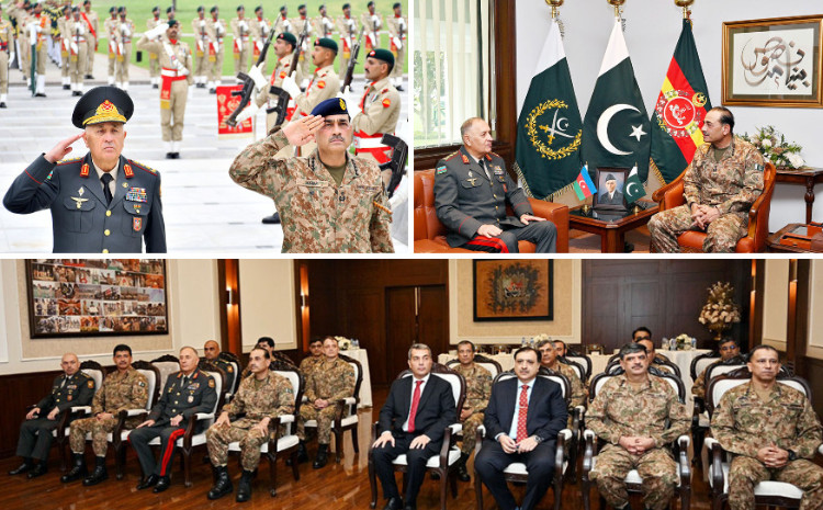 Chief of General Staff of Azerbaijan Army visits Pakistan 