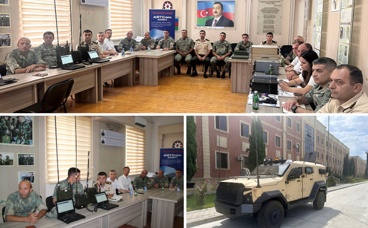 Azerbaijan Army conducted training-methodical session with communications officers 