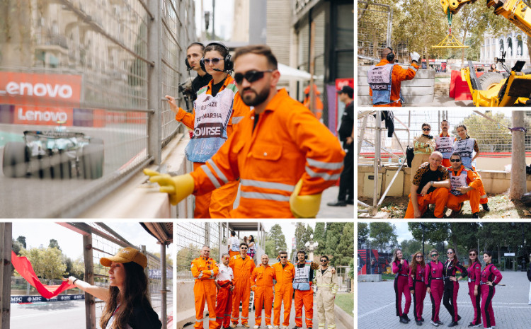 Маршалы Baku City Circuit стали героями рекордно хаотичной квалификации 