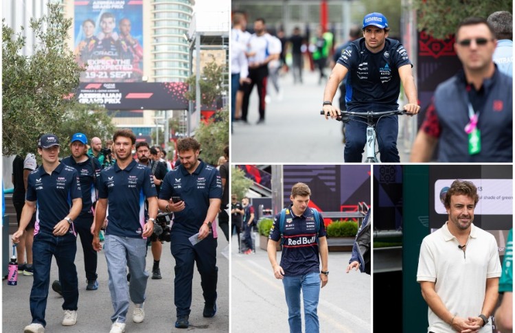 Пилоты Formula 1 в паддоке: до старта гонки остаются считанные часы 