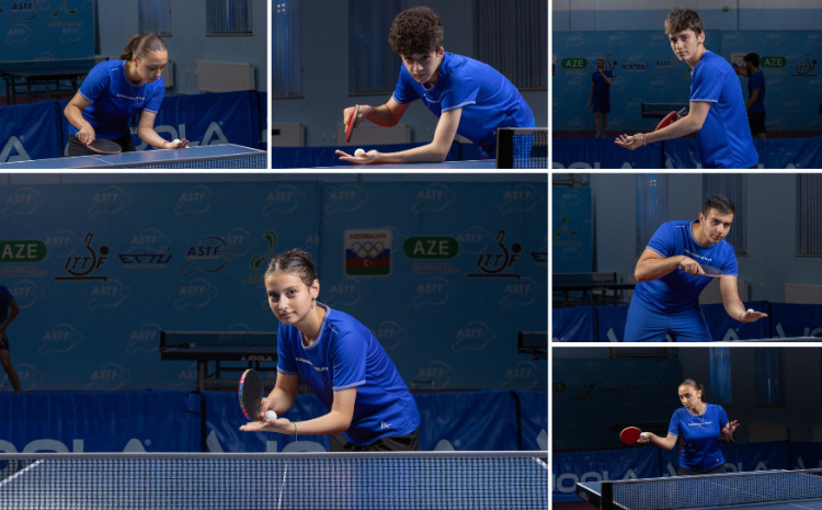 Azerbaijan’s Table Tennis Team Aiming for Medals at the 3rd CIS Games 