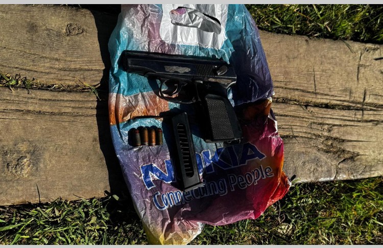 Həbs olunmuş şəxsin gizlətdiyi “Makarov” tapıldı 