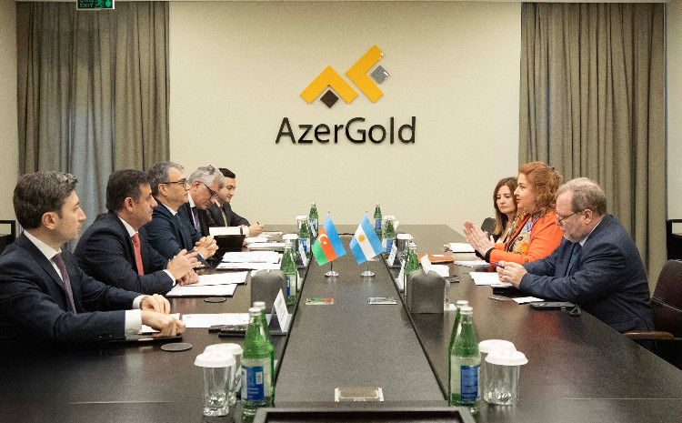 В «AzerGold» состоялась встреча с чрезвычайным и полномочным послом Аргентины в Азербайджане 