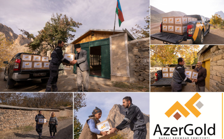 Компания “AzerGold” организовала акцию социальной помощи в Нахчыване 